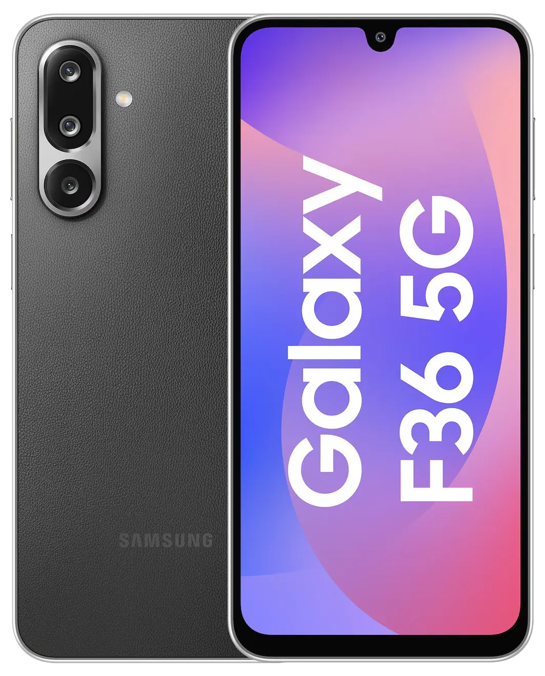 Samsung Galaxy F36 5G Onyx Black Official.