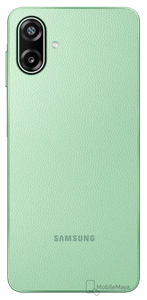 Samsung Galaxy F70e Limelight Green Back Side Image