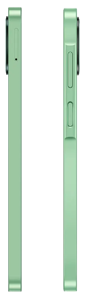 Samsung Galaxy F70e Limelight Green Button Side Image