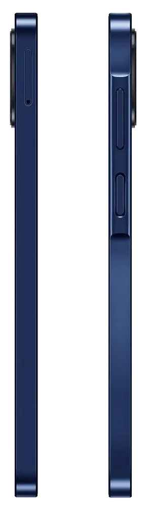 Samsung Galaxy F70e Spotlight Blue Button Side Image