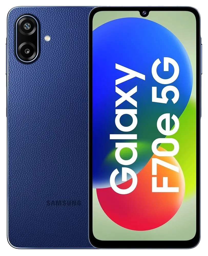 Samsung Galaxy F70e Spotlight Blue Image
