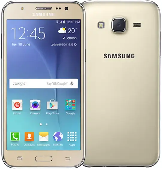 Samsung Galaxy J5 gold official Image