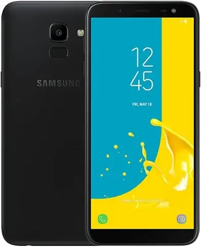 Samsung Galaxy J6 (2018) black official Image