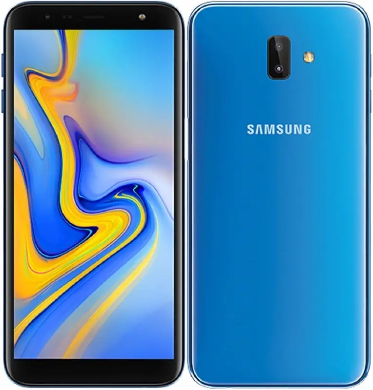 Samsung Galaxy J6 Plus blue official Image