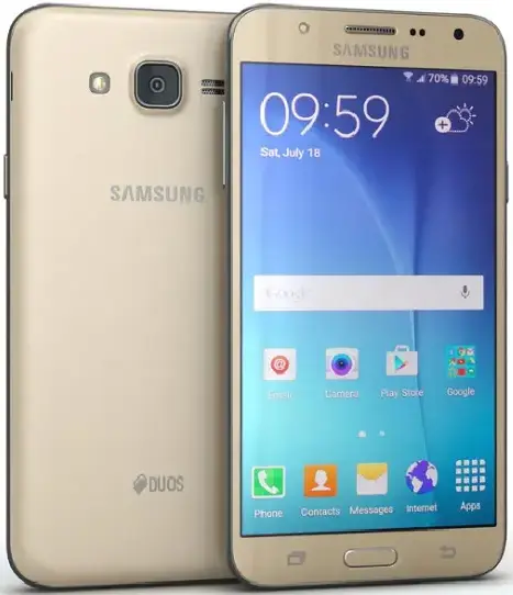 Samsung galaxy j7 Gold official Image