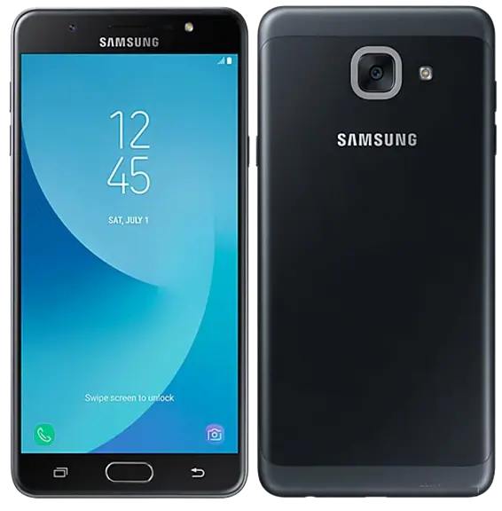 Samsung Galaxy J7 Max black side picture