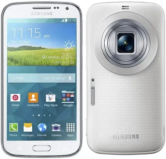 Samsung Galaxy K zoom white official Image