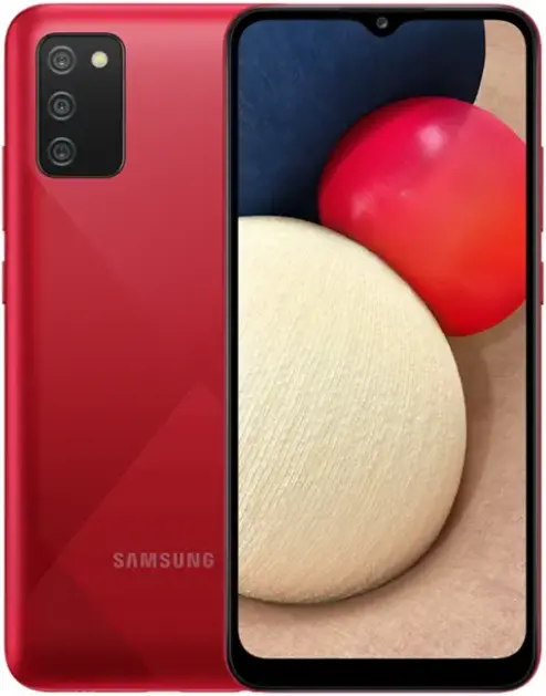 Samsung Galaxy M02s red official Image