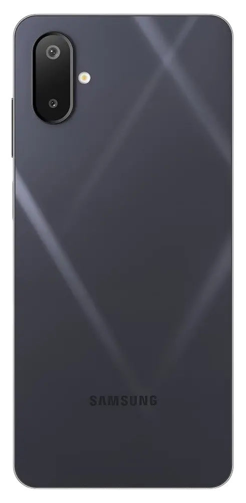 Samsung Galaxy M06 Blazing Black Back Side Image