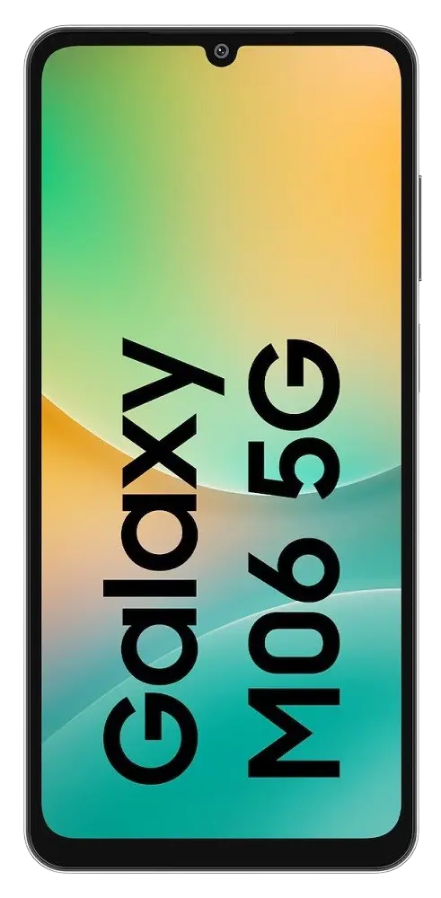 Samsung Galaxy M06 Blazing Black Front Side Image