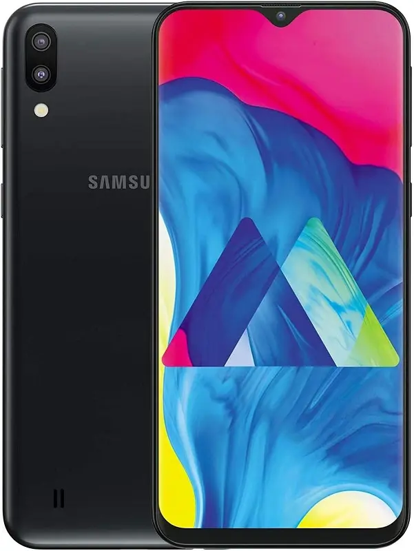 Samsung Galaxy M10 black official Image