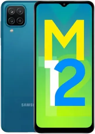 Samsung Galaxy M12 blue official Image