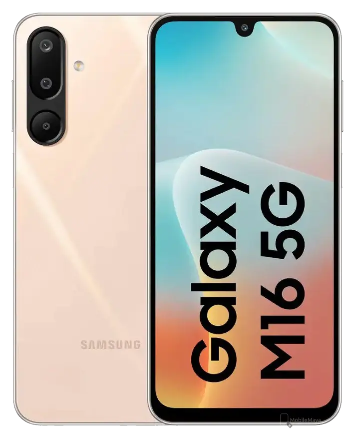 Samsung Galaxy M16 5G Blush Pink Official Image.