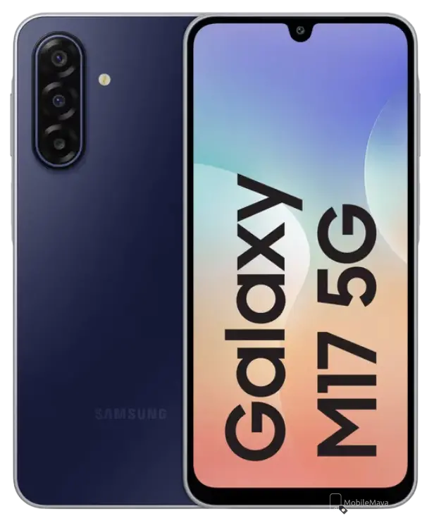 Samsung Galaxy M17 5G Black Official.