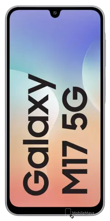 Samsung Galaxy M17 5G Front Image.