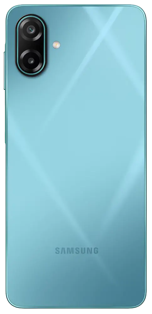Samsung Galaxy M17e Blitz Blue Back Side Image
