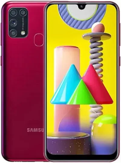 Samsung Galaxy M31 red official Image