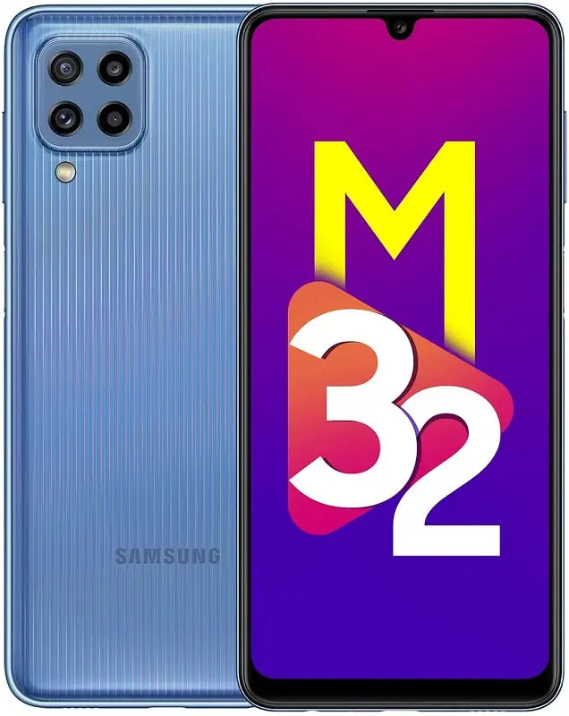 Samsung Galaxy M32 blue official Image