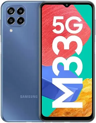 Samsung Galaxy M33 Blue official Image