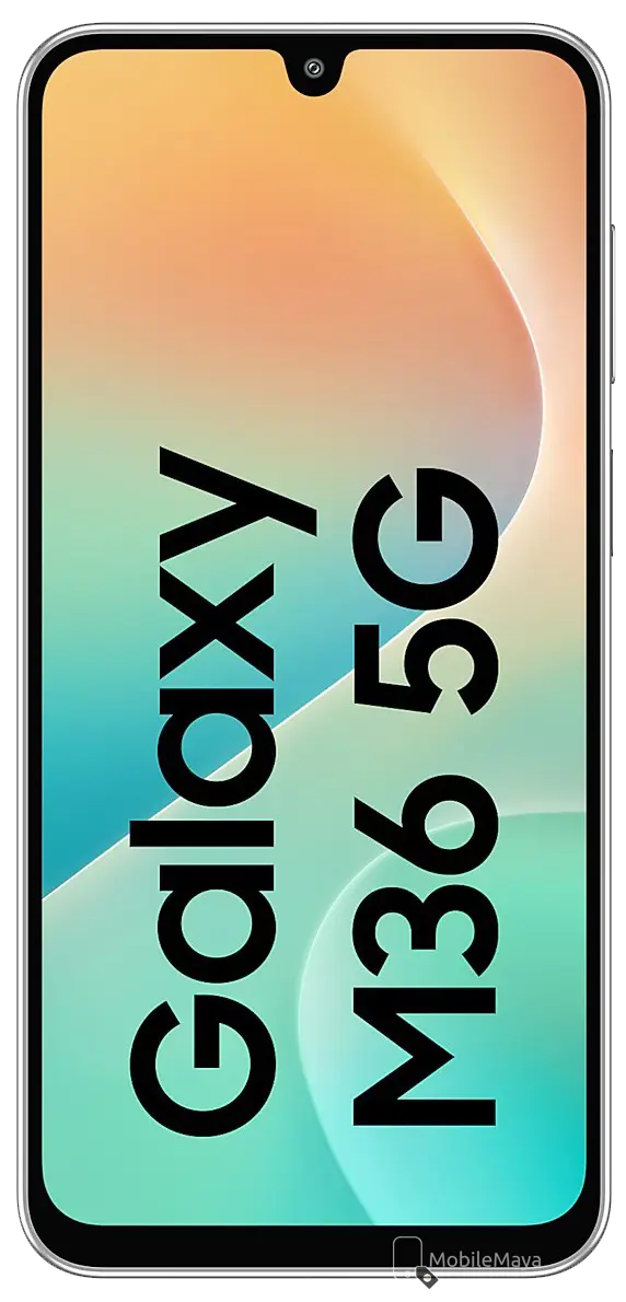 Samsung Galaxy M36 5G Front Image.