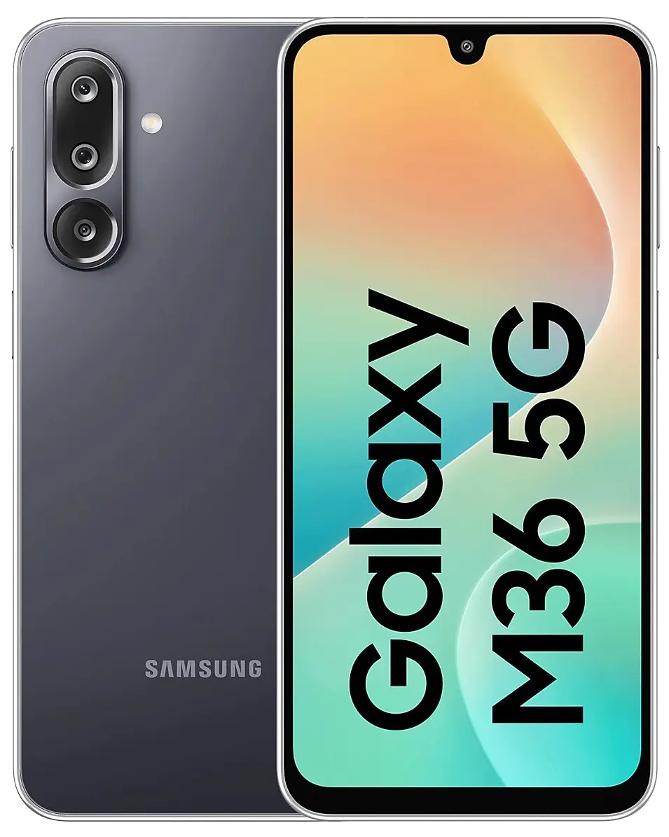 Samsung Galaxy M36 5G Velvet Black Official.