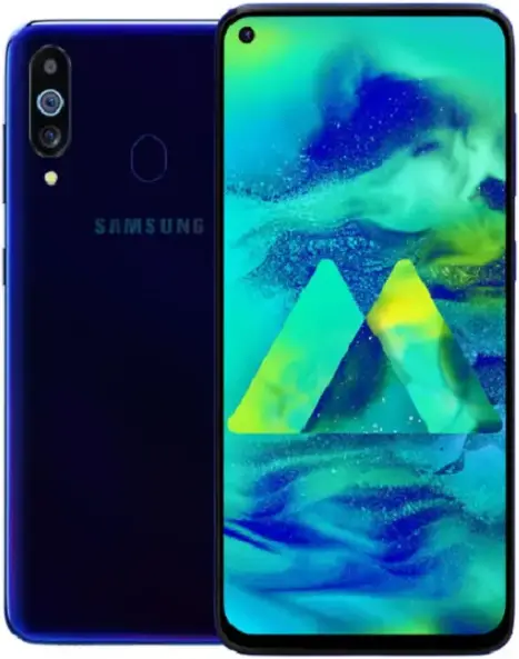 Samsung Galaxy M40 blue official Image