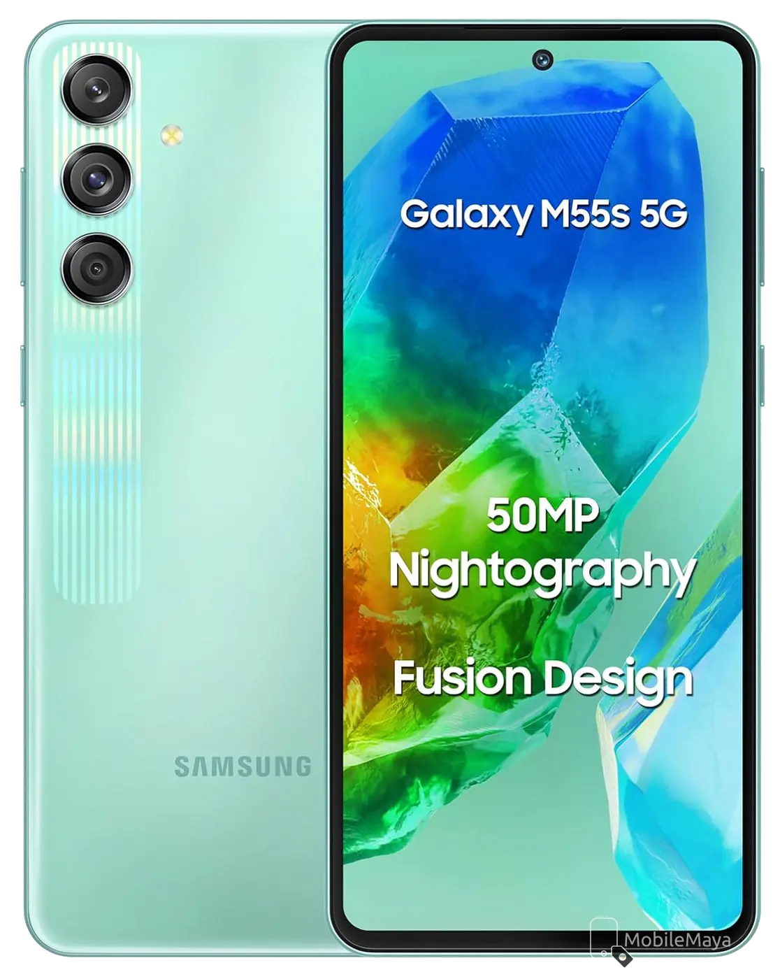 Samsung Galaxy M55s Coral Green