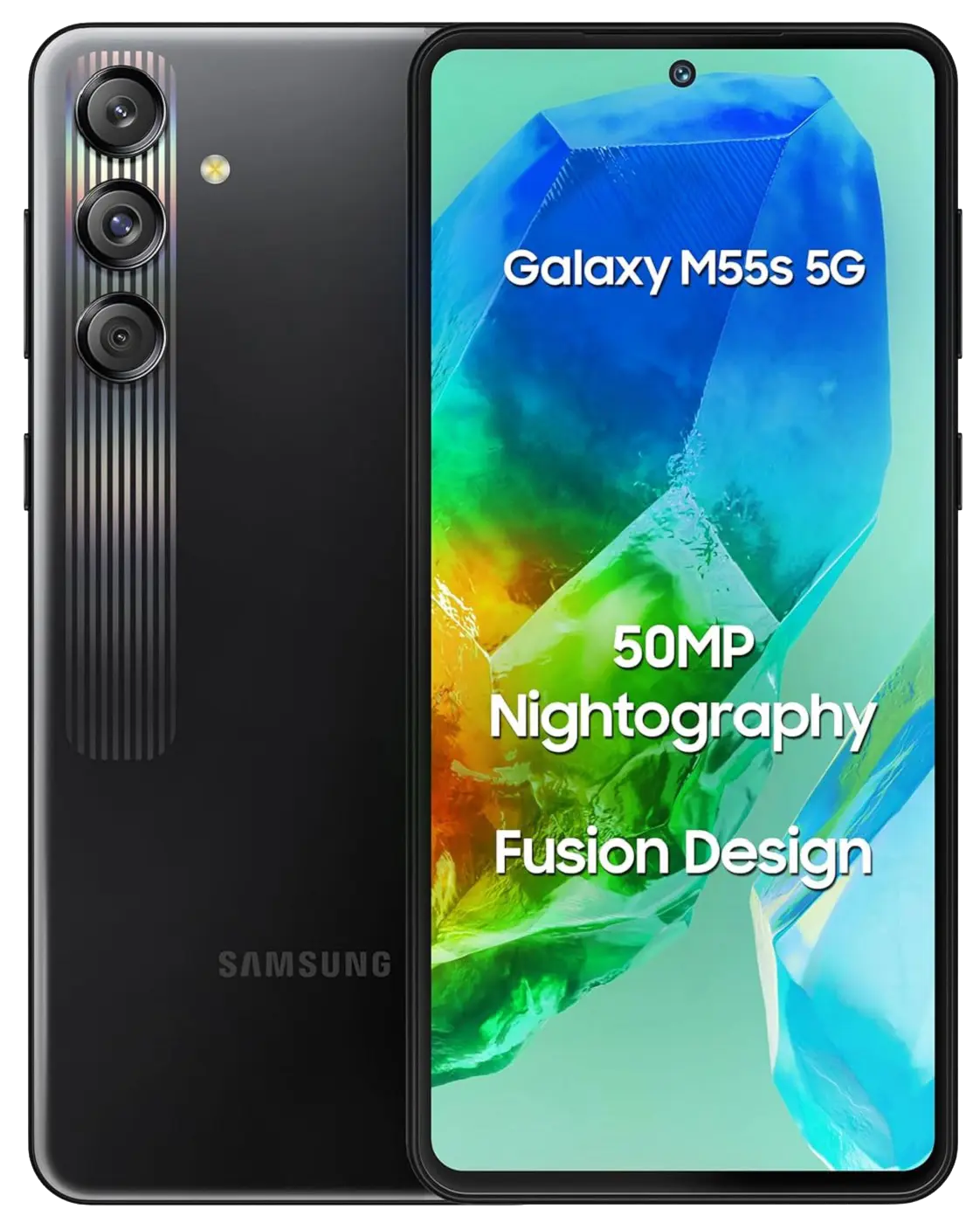 Samsung Galaxy M55s Thunder Black