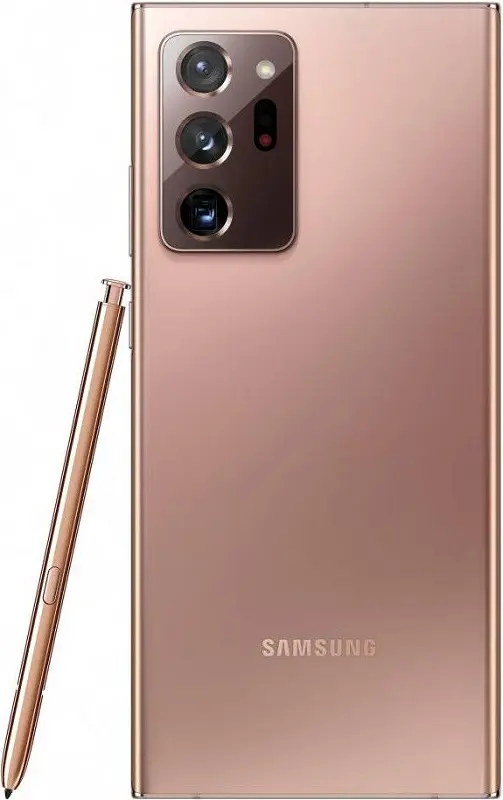 Samsung Galaxy Note 20 Ultra 5G back gold Image