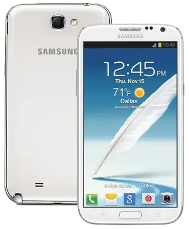 Samsung Galaxy Note II Marble White image