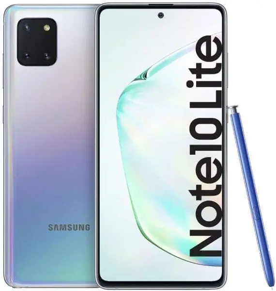 Samsung Galaxy Note10 Lite Aura Glow official Image