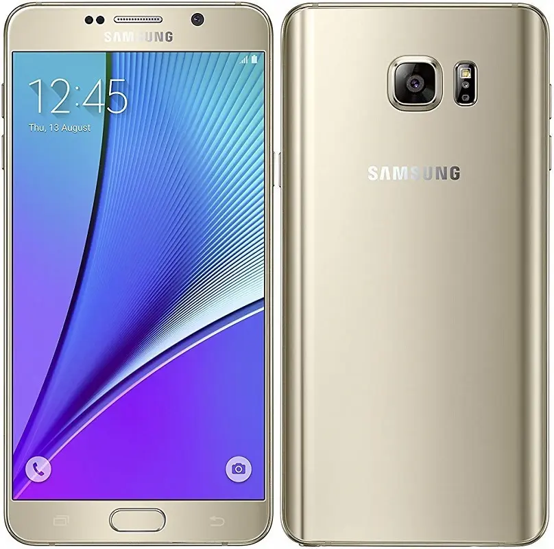 Samsung Galaxy Note5 Duos Gold Platinum official Image