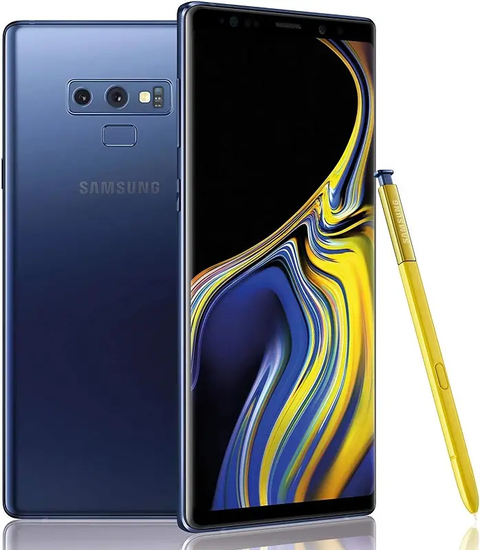 Samsung Galaxy Note9 Ocean Blue official Image