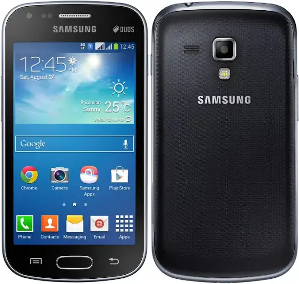 Samsung Galaxy S Duos 2 black official Image