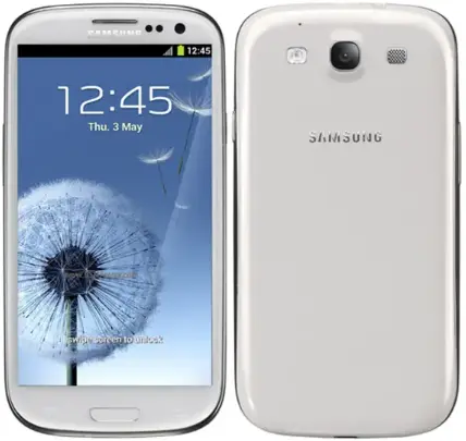 Samsung Galaxy S III white official Image