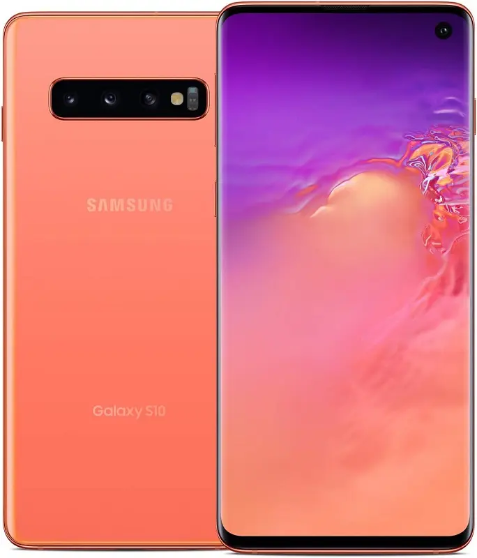 Samsung galaxy S10 Flamingo Pink official Image