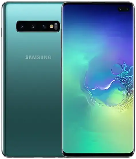 Samsung Galaxy S10 Plus green official Image