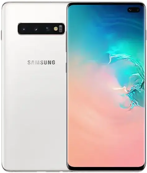 Samsung Galaxy S10 Plus white official Image