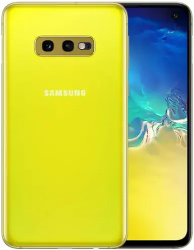 Samsung Galaxy S10e yellow official Image