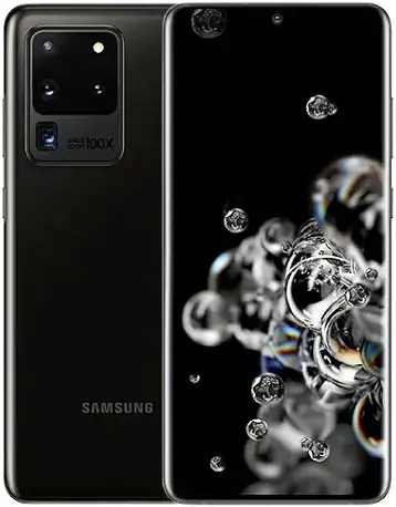 Samsung Galaxy S20 Ultra black official Image