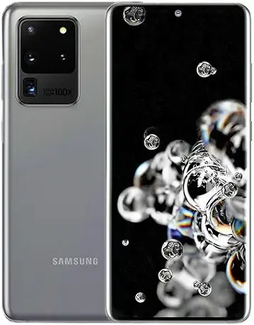 Samsung Galaxy S20 Ultra silver black official Image