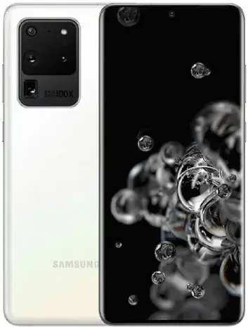 Samsung Galaxy S20 Ultra white official Image