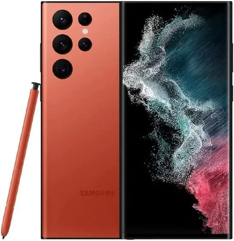 Samsung galaxy s22 ultra 5g Red official Image