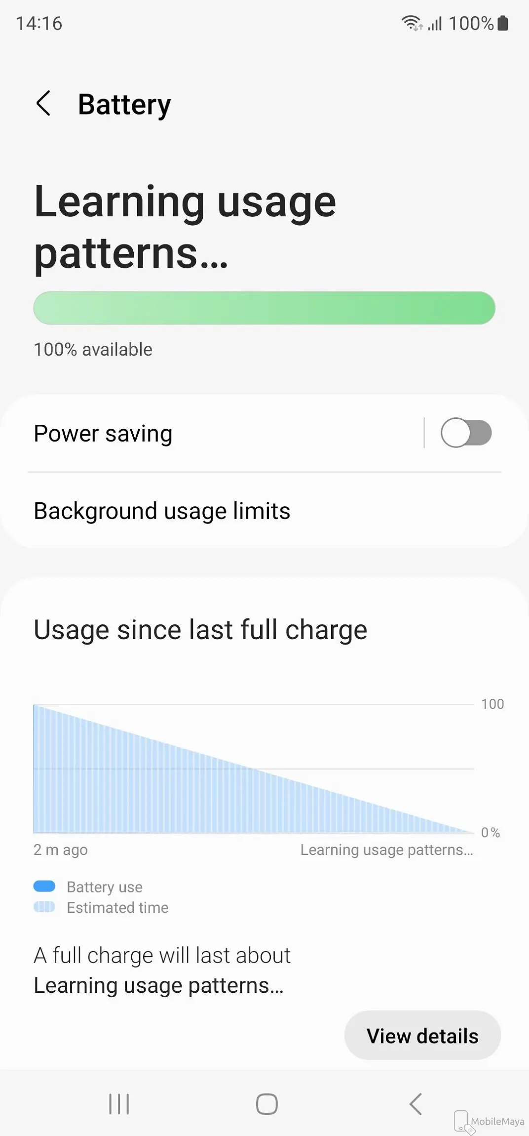 Samsung Galaxy S23 Ultra Battery Image.