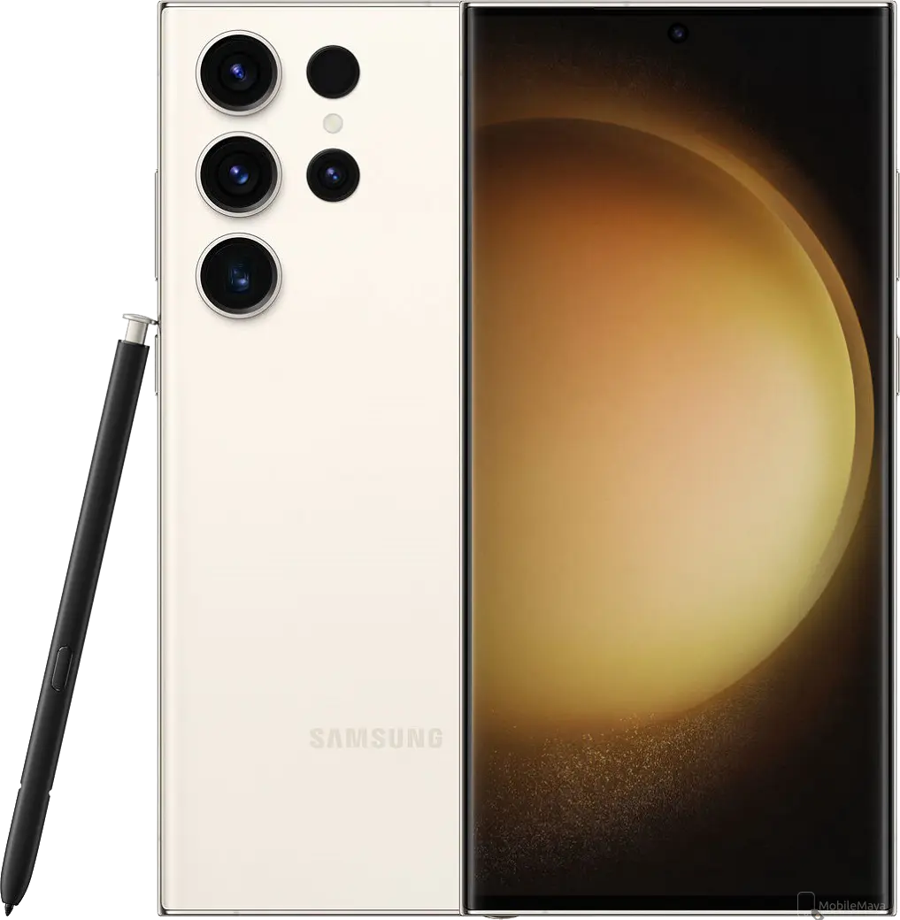 Samsung Galaxy S23 Ultra Cream Official.