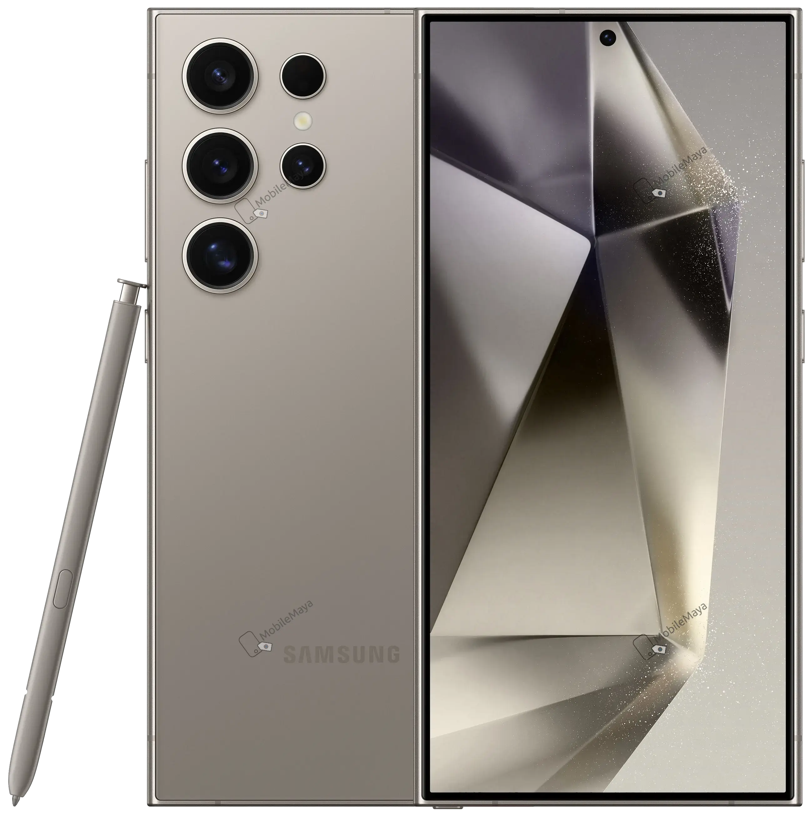 Samsung Galaxy S24 Ultra Titanium Gray Official Image.