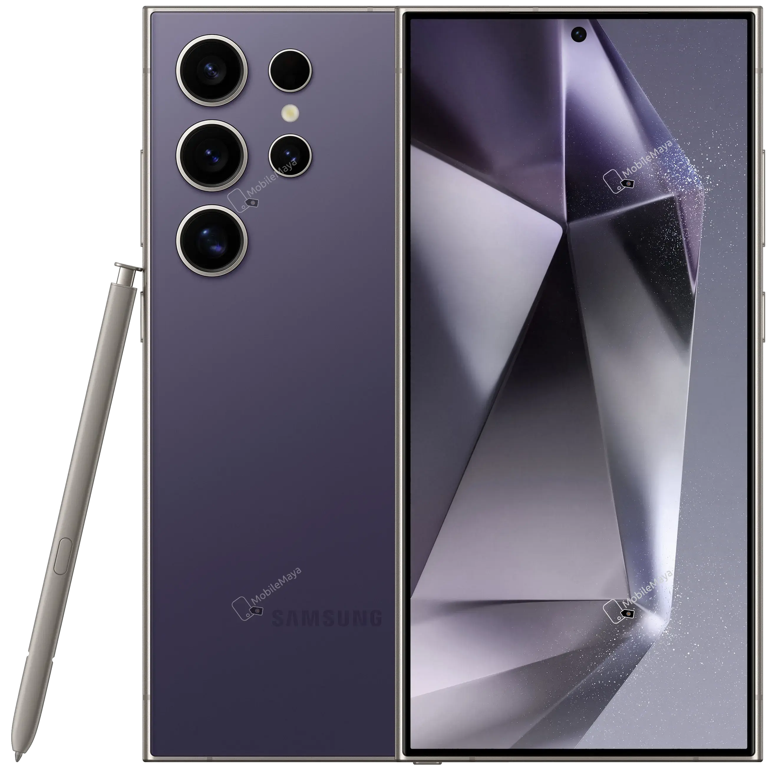 Samsung Galaxy S24 Ultra Titanium Violet Official Image.