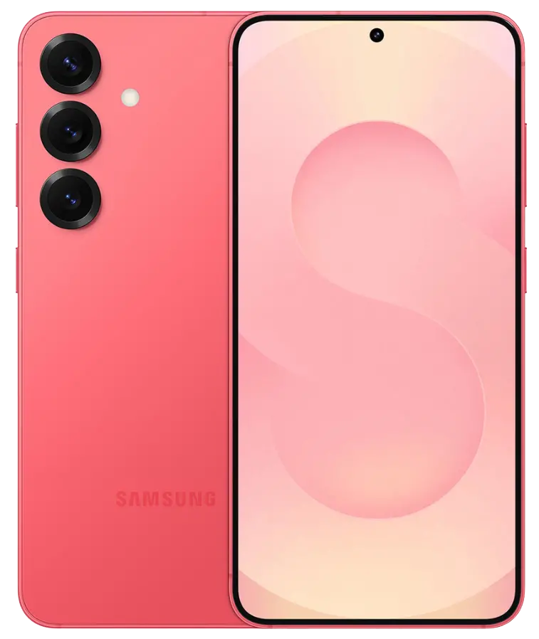 Samsung Galaxy S25 Coral Red image