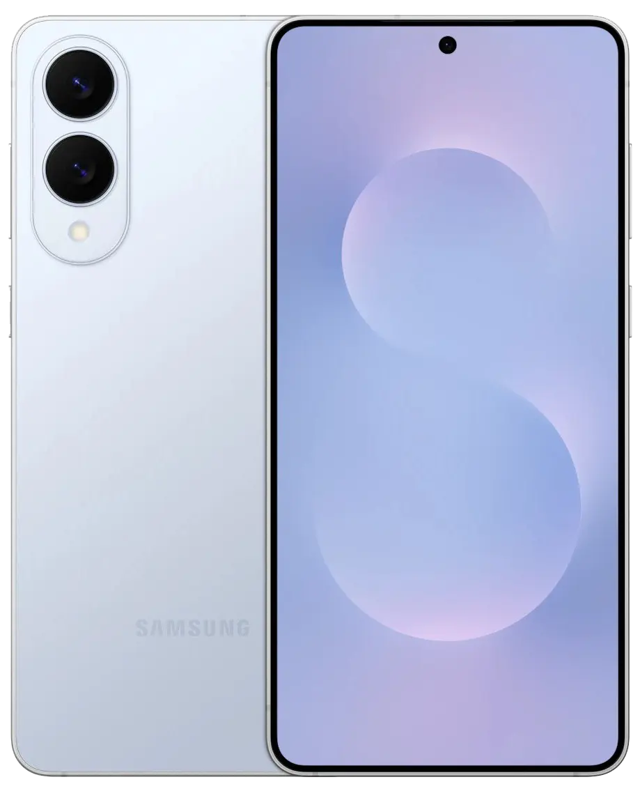 Samsung Galaxy S25 Edge Titanium Icyblue Image.
