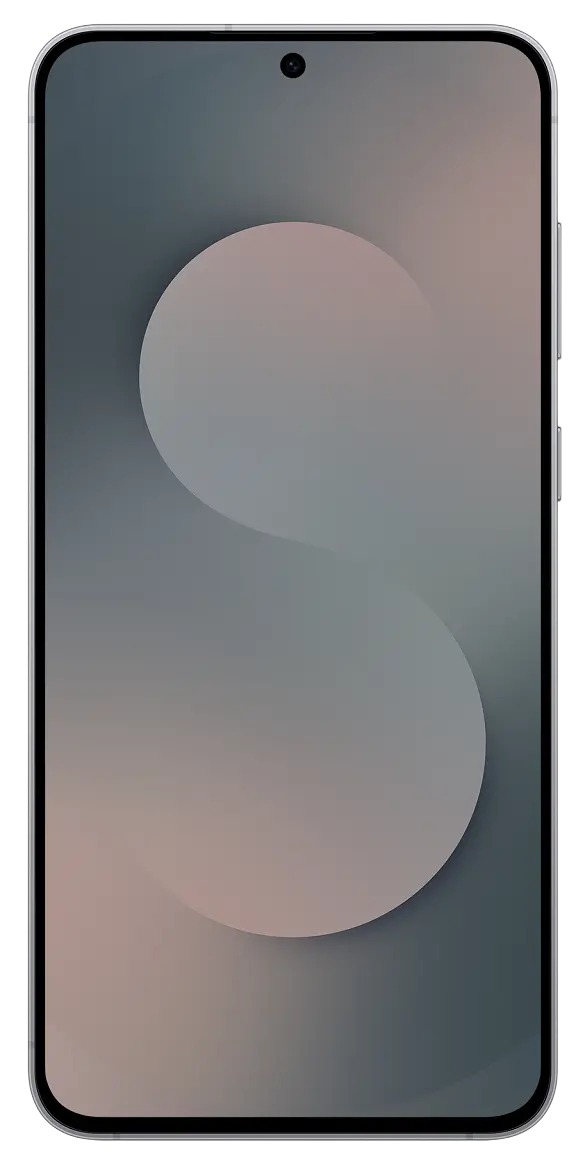 Samsung Galaxy S25 FE Jetblack Front Image.